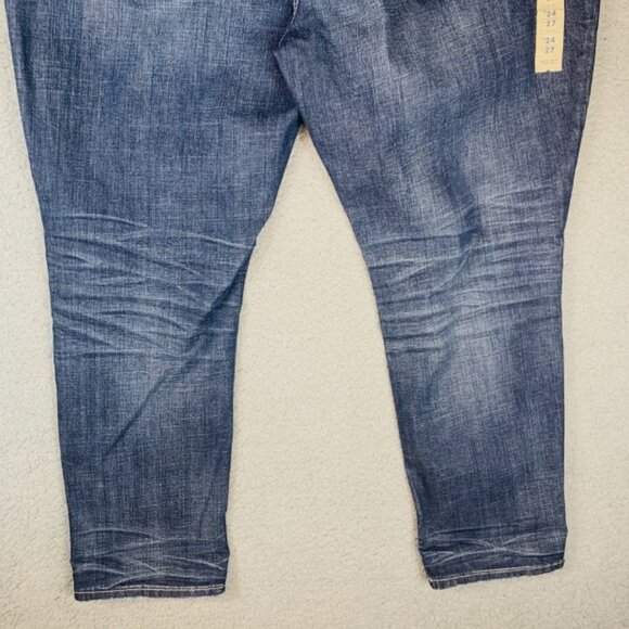 Silver Jeans Suki Ankle Slim Jeans Indigo Size 24/27 44 in NWT Curvy Fit Stretch - Picture 8 of 16